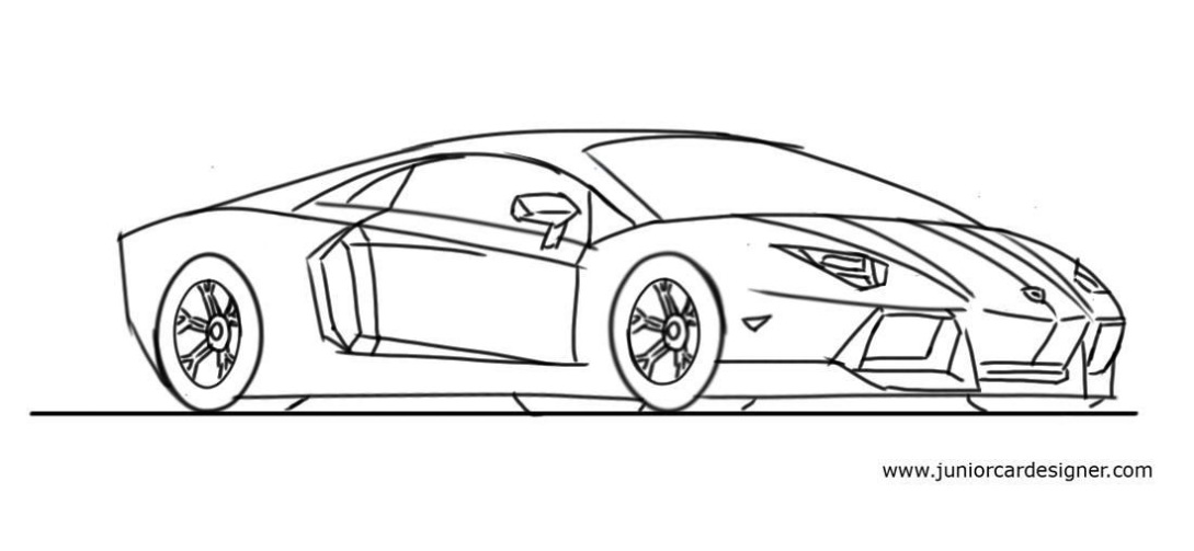 Audi Kleurplaat R7