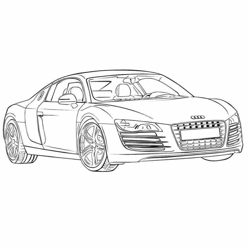 Audi Rsq Kleurplaat