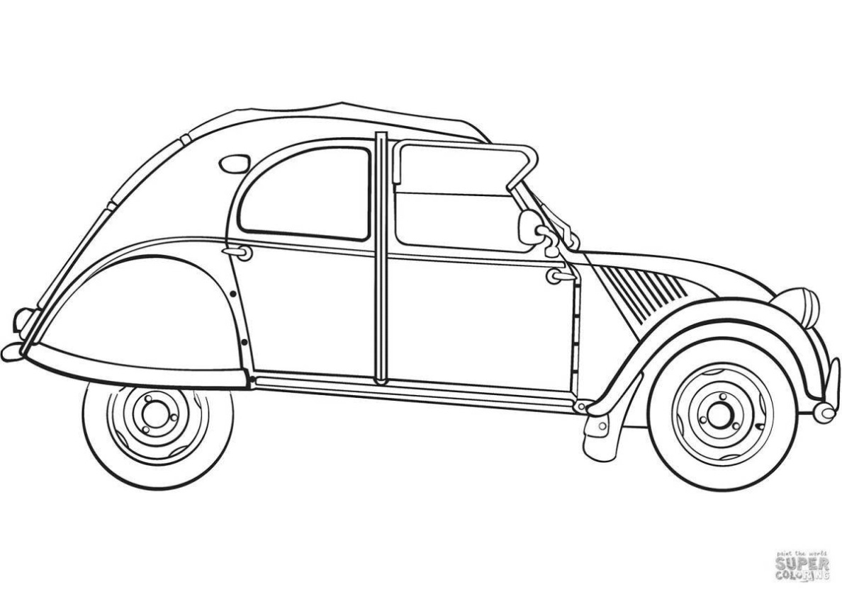 Citroën Berlingo Kleurplaat