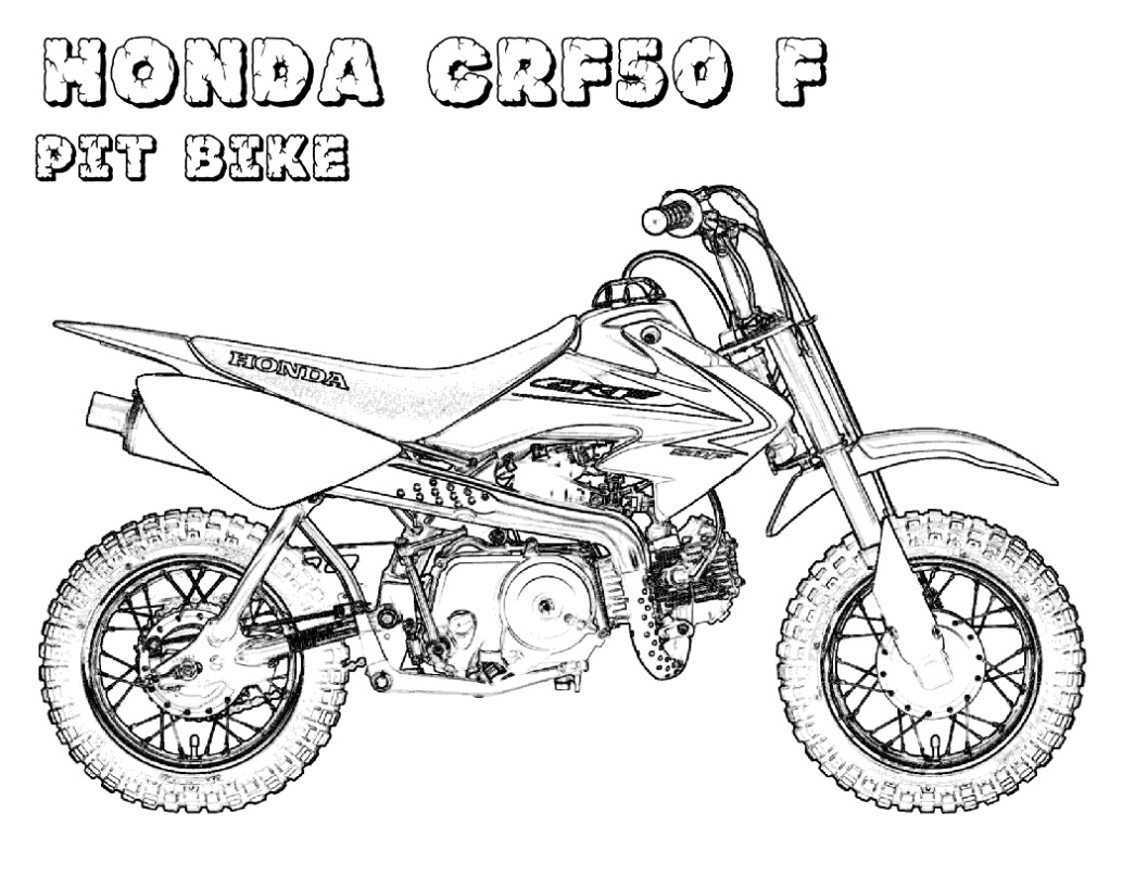 Honda Nieuwe Kleurplaat