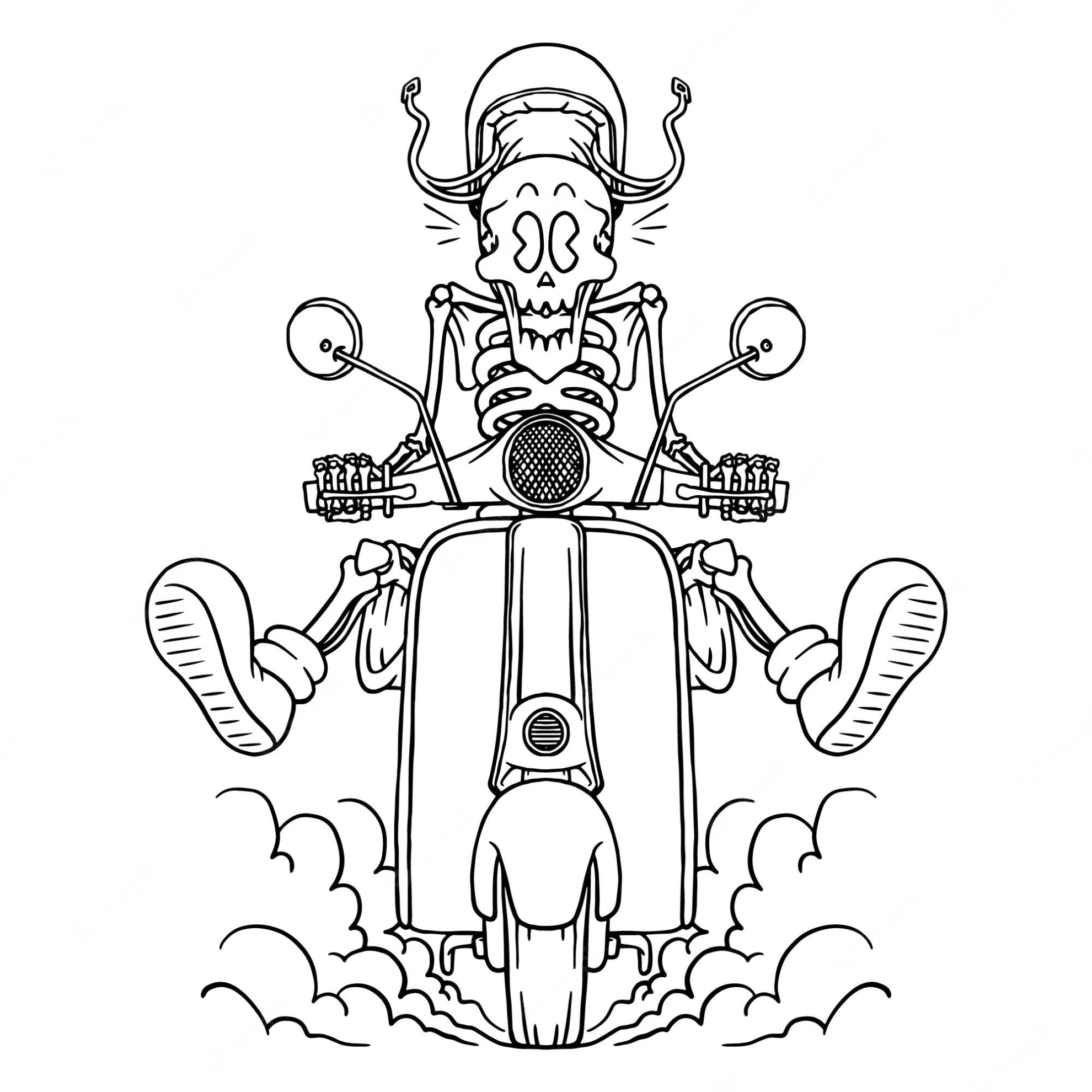 Honda Nieuwe Kleurplaat