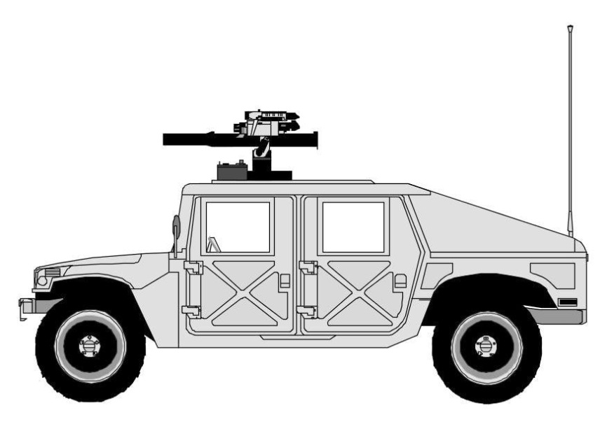 Hummer H1 Kleurplaat