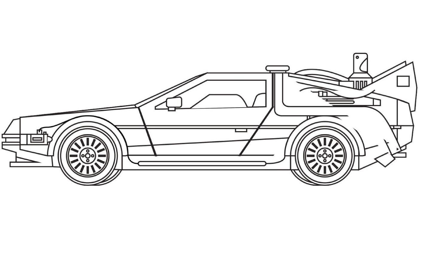 Kleurplaat Ferrari 208 Gtb
