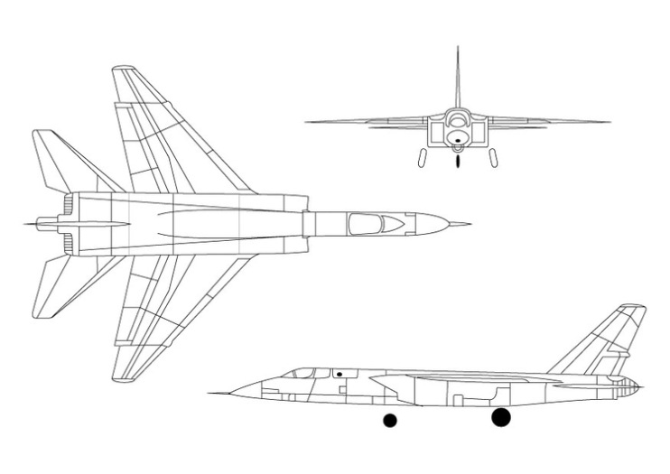 Kleurplaat Straaljager F 16