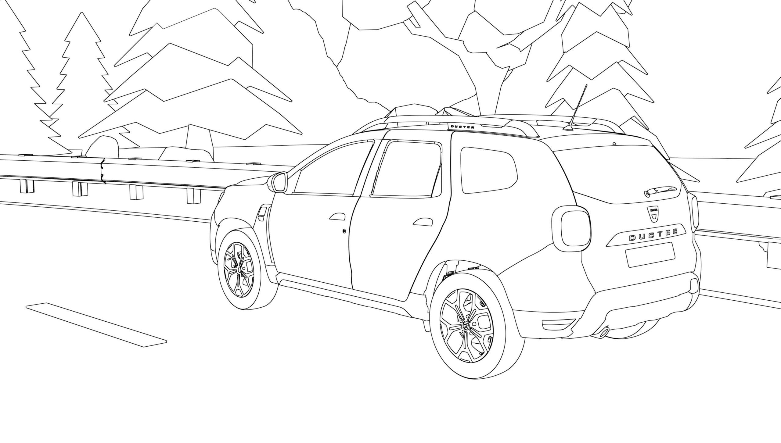Lada 1200 Kleurplaat