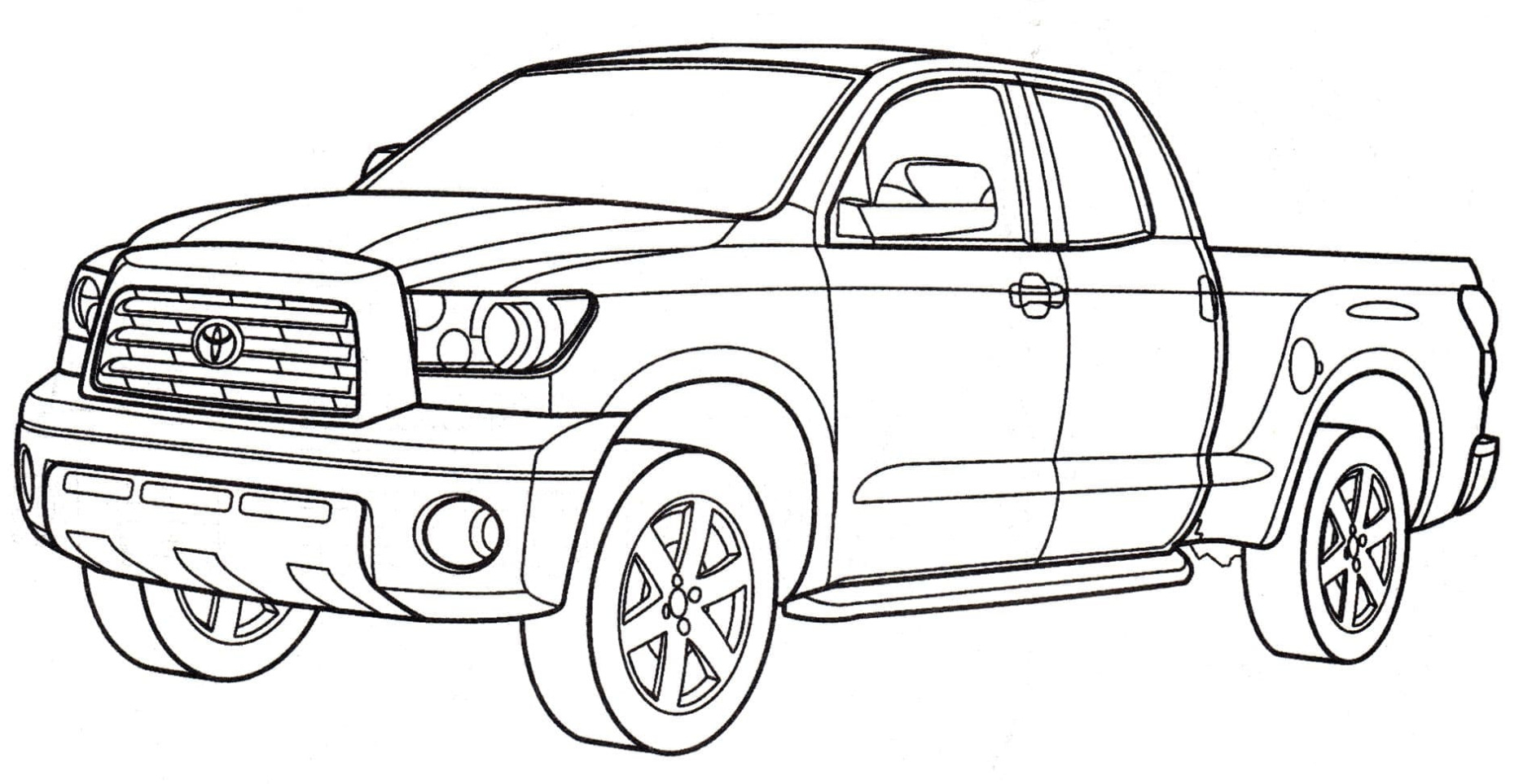 Mazda Bt-50 Pickup Kleurplaat