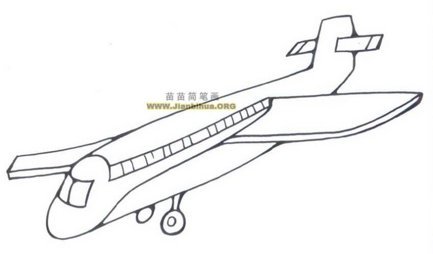 Privéjet Kleurplaat