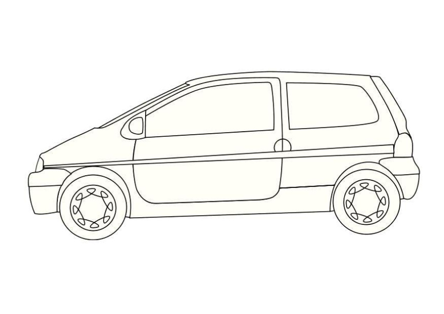 Renault Twingo Rs Kleurplaat