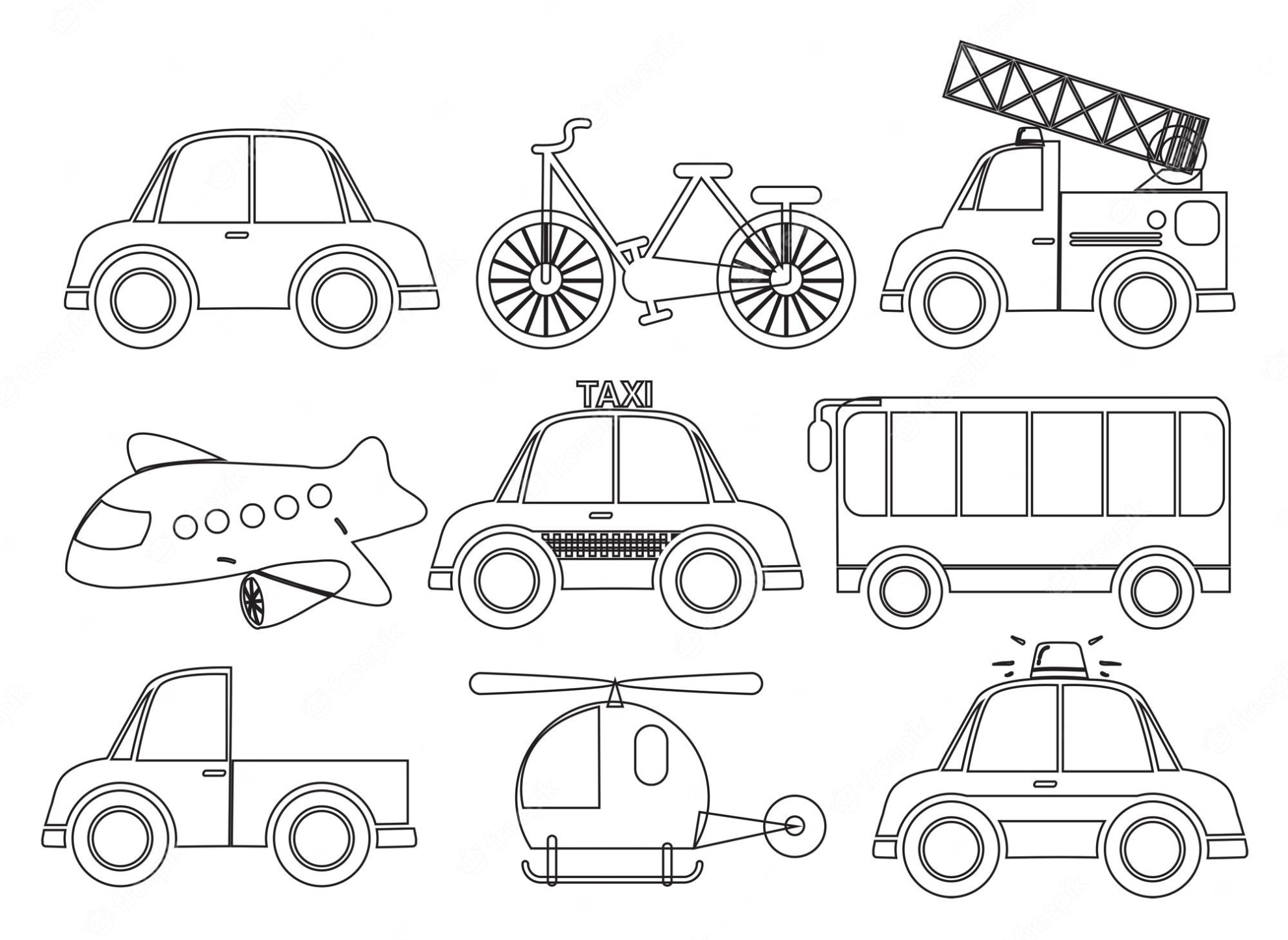 Vw Bestelwagen Kleurplaat
